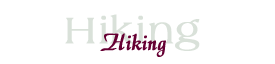Hiking
