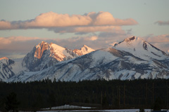 scenery in Mammoth